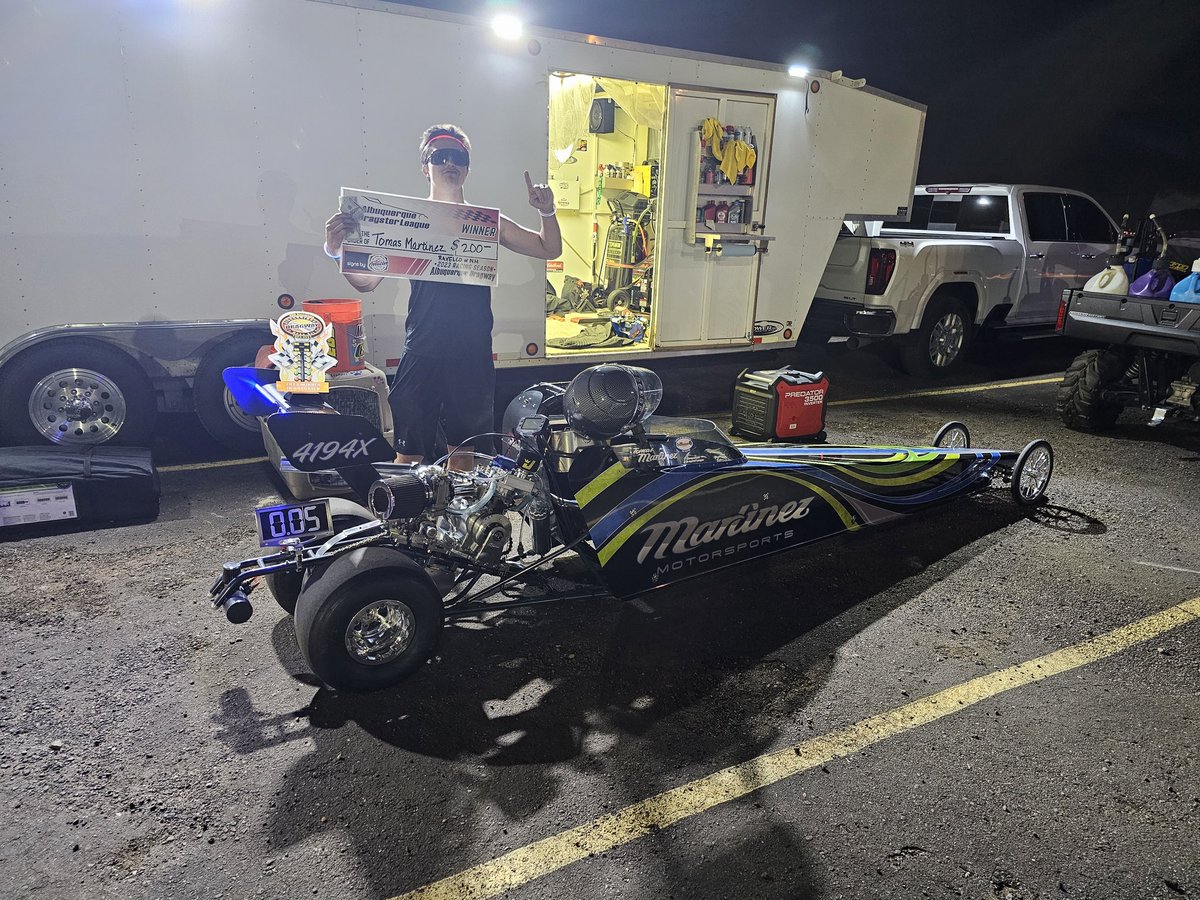 SamMartinezJr4's tweet photo. Tomas for the win!!! Firecracker Nationals, Albuquerque Dragway https://t.co/jLK0aNSTNj