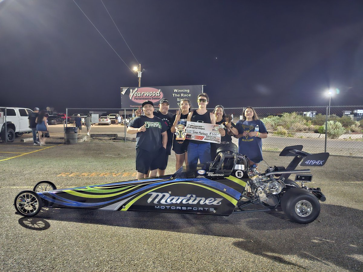 SamMartinezJr4's tweet photo. Tomas for the win!!! Firecracker Nationals, Albuquerque Dragway https://t.co/jLK0aNSTNj