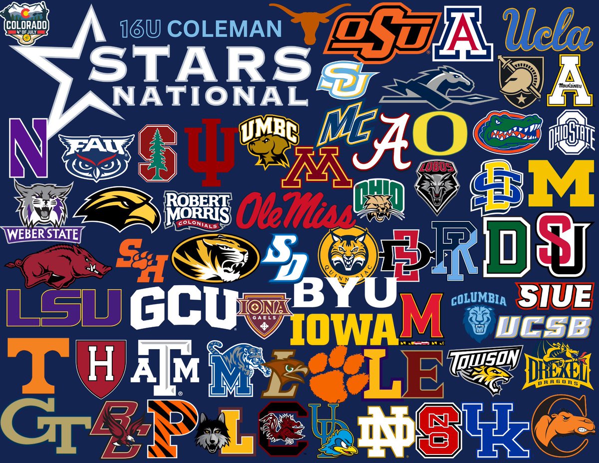 StarsNat16U's tweet photo. ⭐️THANK YOU⭐️
A BIG Thank You to ALL of the College Coaches who came to see our 16U Coleman Team Play this weekend &amp; Thank You to Triple Crown Sports for hosting a great event!!
➡️ https://t.co/pdgil8cYnv 💫 https://t.co/bLoIVvyVfa