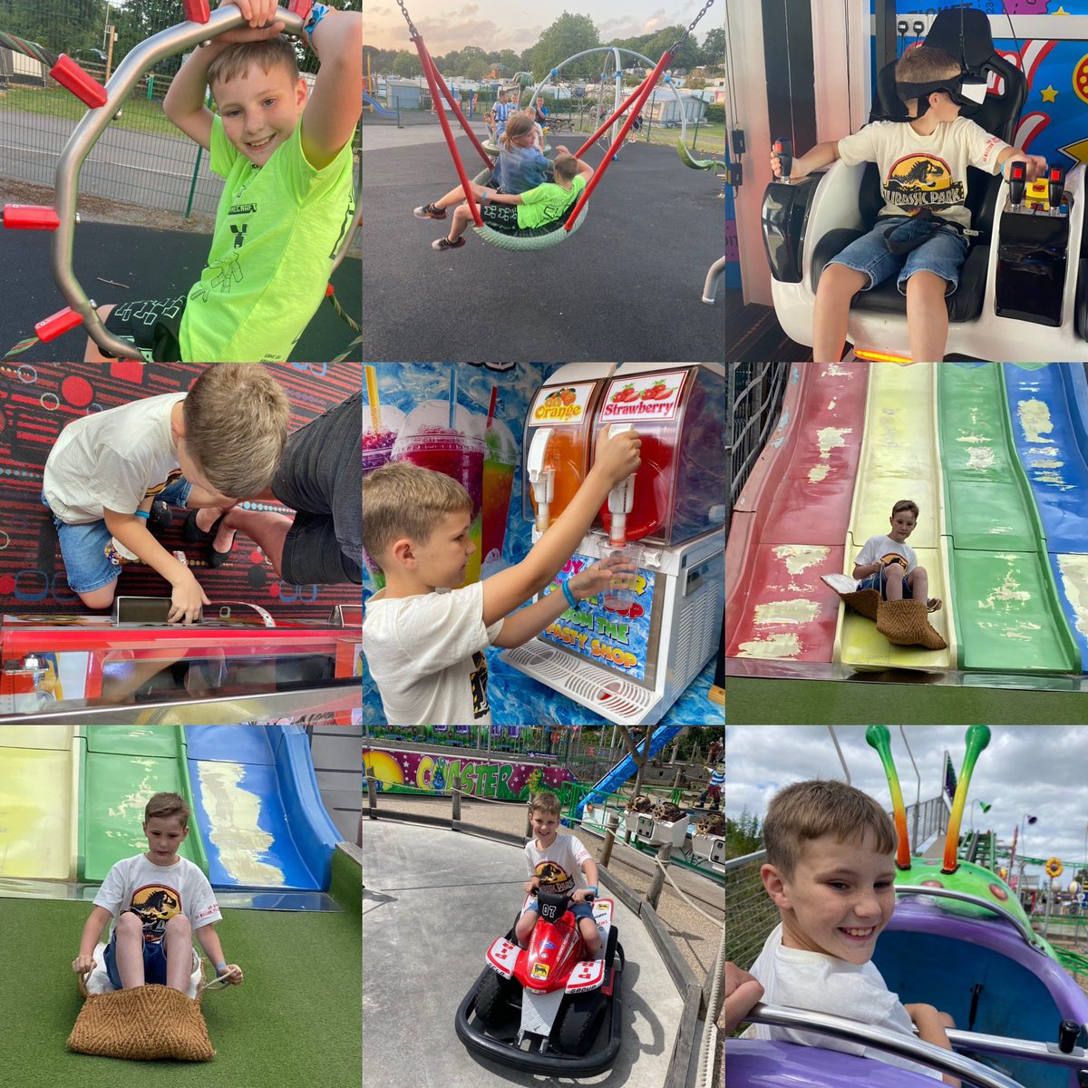 kimjDavis90's tweet photo. Our little camping trip this weekend. We packed soo much into the two days and T-J is already planning the next one 🥰😂🤘🏻🏊🏼‍♂️🛴⛺️@pennypetersMCA @Mayflower_MCA https://t.co/W7SJ1ddsjG