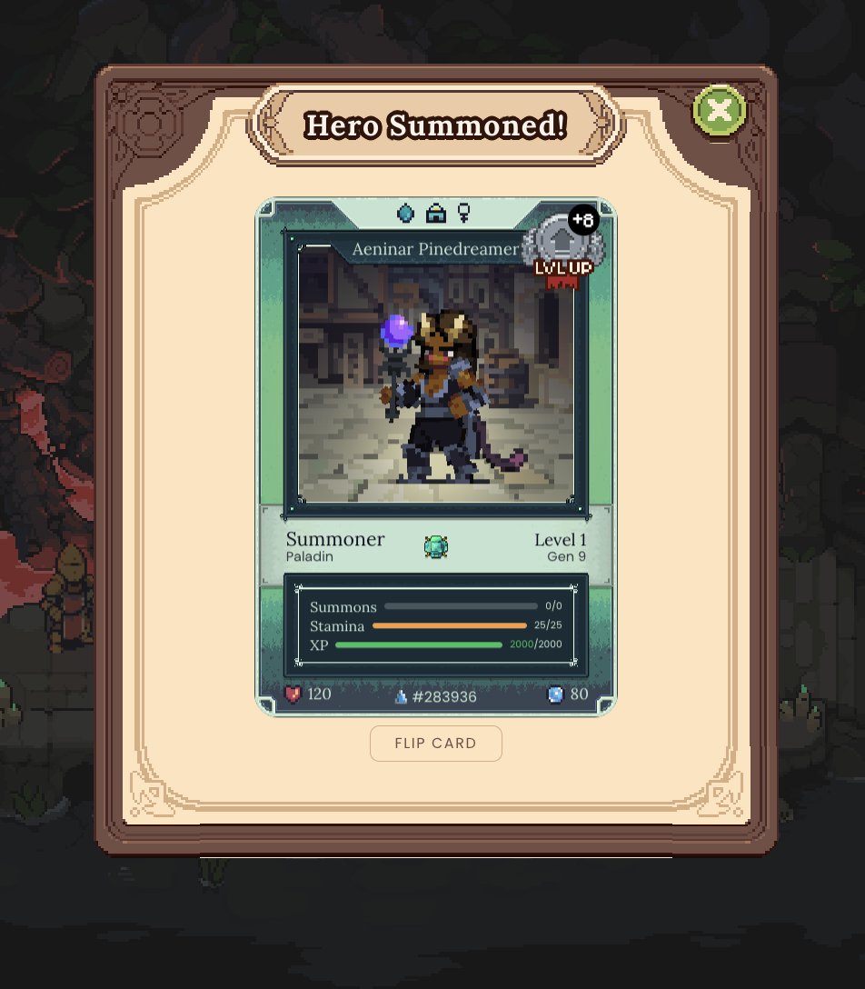 DFKnous's tweet image. Okay, that was the plan... except that some deep R(s) meddled with its profession, turning it into a MINER. 🫤

$JEWEL #DarkSummoning #Summoning #DFK #DefiKingdoms @DefiKingdoms #GameFi #RNG