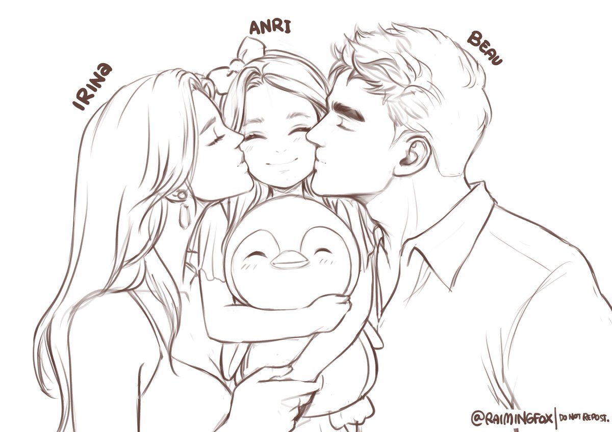 raimingfox's tweet photo. Beau's Little Family

--binase ko sa dating sketch ng family ni Amber https://t.co/rTaAiOwDF2