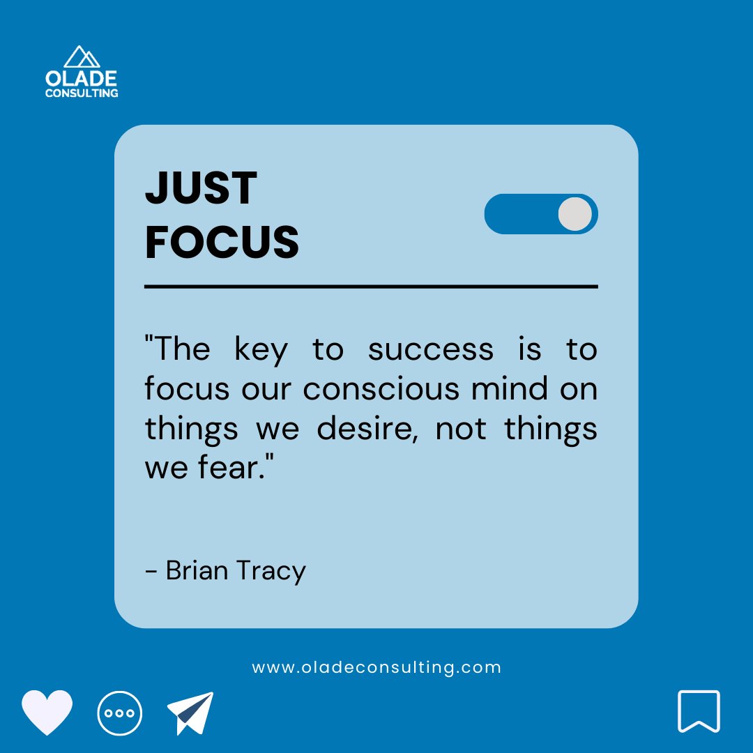 OladeConsulting's tweet photo. Embrace your ambitions and let go of your doubts. 👊
In the pursuit of success, it's crucial to redirect our conscious minds toward our deepest desires rather than dwelling on our fears. 

#SuccessMindset #DreamsOverFears #PositiveThinking #MindsetShift #MondayMotivation #Success https://t.co/aG2GVDwZIa