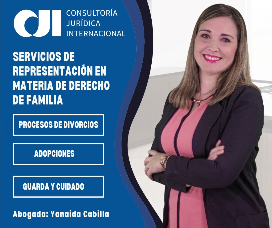 👥Nuestros abogados poseen amplia experiencia en materia de Derecho de Familia y pueden ofrecerle representación en:
➡️Procesos de divorcios
➡️Adopciones
➡️Determinación de guarda y cuidado, régimen de comunicación, pensión alimenticia y modificación de estos
#serviciosjuridicos