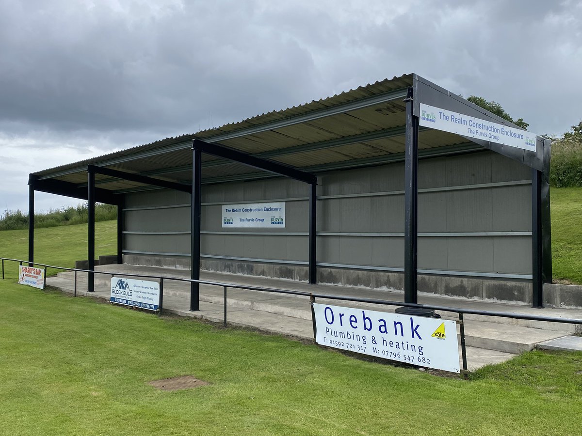 LochgellyAlbert's tweet photo. Signage on the Realm Construction Enclosure @ThePurvisGroup now in place 🟡⚫️ https://t.co/hgTkPluZfr