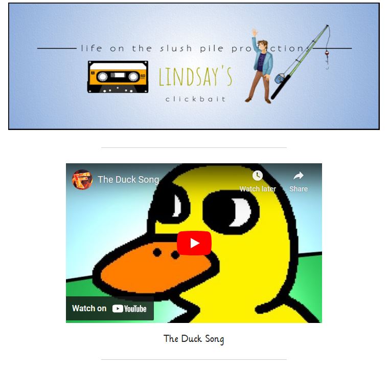 lindsaywinch's tweet photo. #today #yesterday #travel #read #food #art #nature #global #vancouver #britishcolumbia #goodmorning  

Morgan + Mindy In Love + LW Art +  + The Duck Song

See Clickbait: A Daily Story + Euro Trip + 6 Photos + More 

https://t.co/QzSATst6db https://t.co/m8lxoswqJb