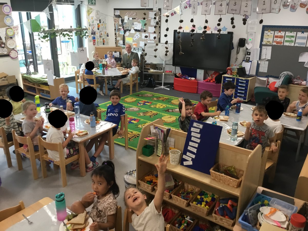 WyeHay's tweet photo. Year 1 had a fantastic time last week preparing their banquet for the King from the story 'The Cook and the King'. We had lots of questions for our King and loved asking him all about his chef over a healthy and balanced meal.🍎🍌🍇🍅🫑🥒🫐🥚🍞 https://t.co/EX3kFhFz59