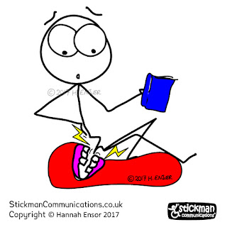 stickmancrips's tweet photo. This still makes me laugh - AND helps me remember the importance of sitting without twisting my torso/sitting wonky! Nobody likes getting bitten in the butt. #Hypermobility #SPD #SIJdysfunction #EDS
https://t.co/DlnIVDzCPc https://t.co/jLXjjZK9Dw