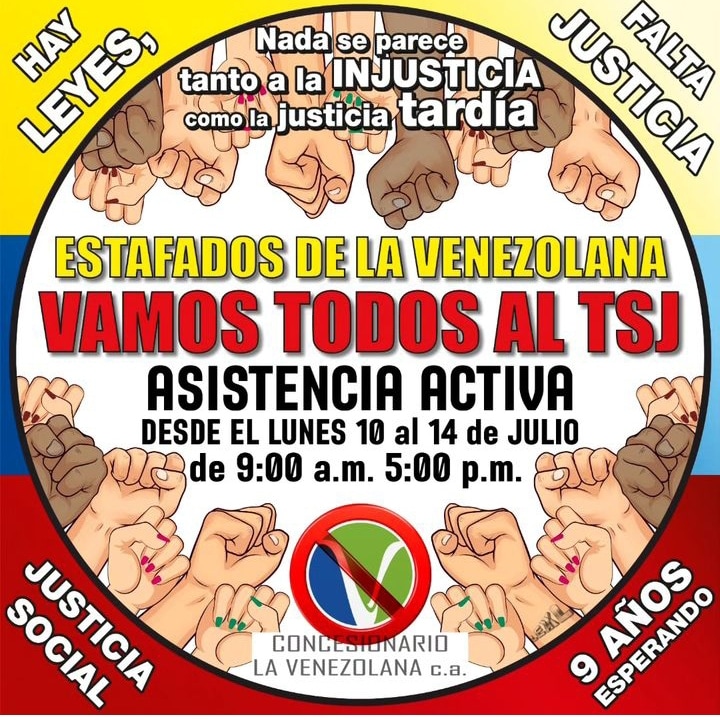 afectadosclv's tweet photo. @GladysTSJ @IGTaldia @TSJ_Venezuela @NicolasMaduro #CasoLaVenezolana, #Justicia, @CourPenaleInt https://t.co/KRw4F8RGEh