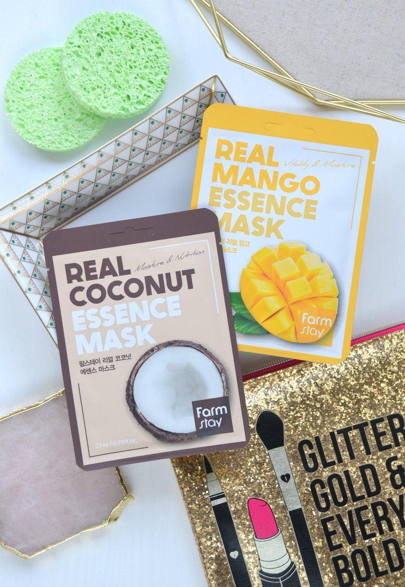 CosmeticProof's tweet photo. BLOG: Don't these masks make it feel like summer? The #FarmStay Mango and Coconut Real Essence masks are up for review today! #100DaysofSheetMasks #bbloggersCA https://t.co/L0VbWilF5F https://t.co/KDCIrxGkN8