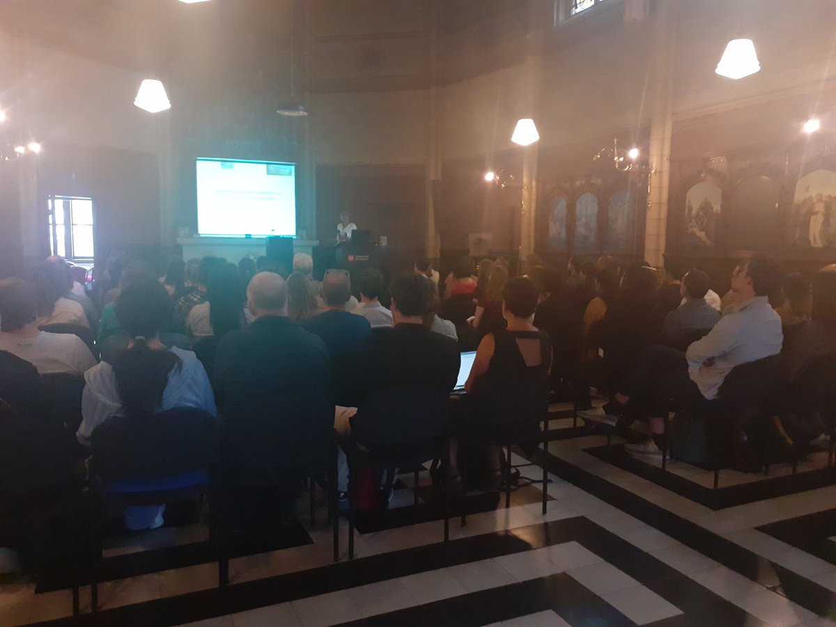 pringle_eic's tweet photo. #sulfur #researchers have arrived in the historical center of #Antwerp: the International #Symposium on #Microbial #Sulfur #Metabolism (#ISMSM) is launched with keynote speaker Christiane Dahl about the dissimilatory sulfur oxidation: a hot topic in cool microbes! 🦠🎙️ https://t.co/AO8a2g06PI