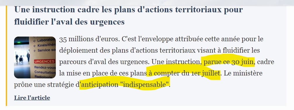 Ils ont de l'humour au ministère...
