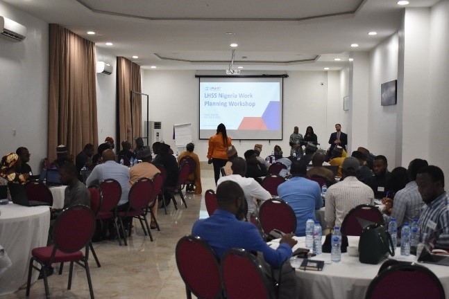 Happening now: LHSS #Nigeria's FY24 work planning workshop is underway in Abuja with partners from @USAID @USAIDNigeria @FmohNigeria @NhisNg @NphcdaNG @DGIconsult @nasarawaA @nascareagencyNG and others. #HealthSystems #HealthForAll