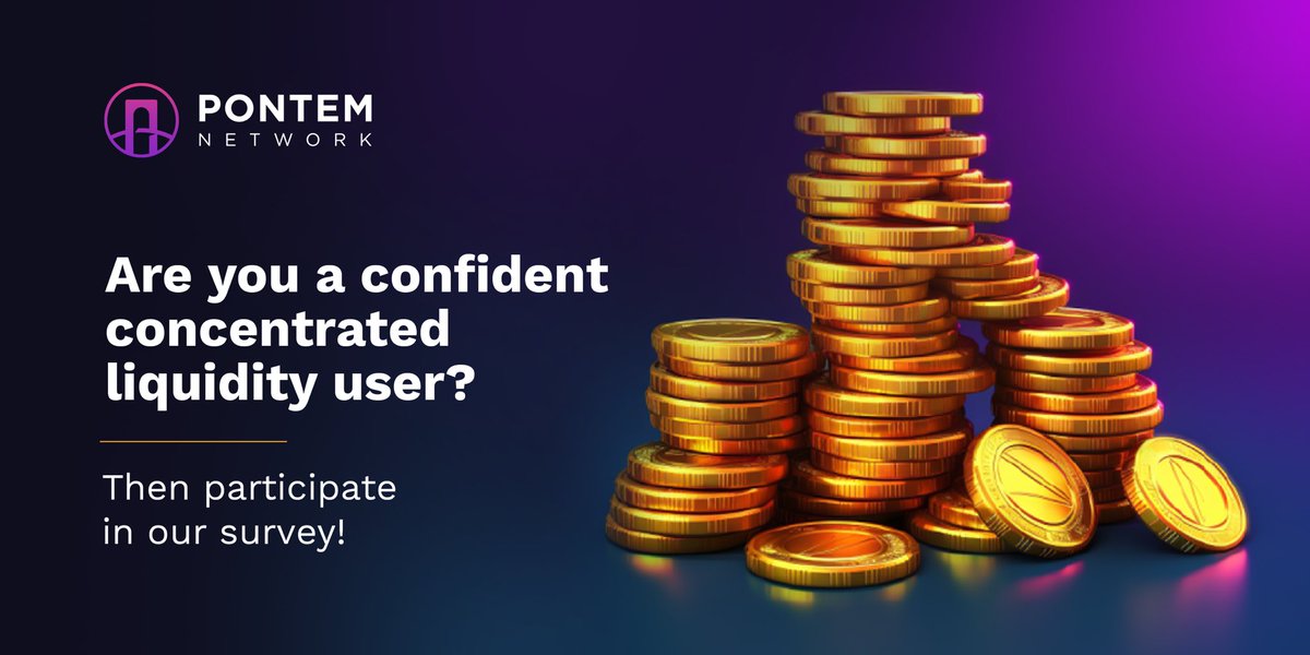 PontemNetwork's tweet photo. Do you use concentrated liquidity on #Uniswapv3, #TraderJoe, #PancakeSwap, or #Arbitrum? 

Then participate in our survey! 

We'll even invite some of the participants to a more detailed interview and reward them with valuable prizes:https://t.co/dsr0iScZwy https://t.co/oymVNYYlz0