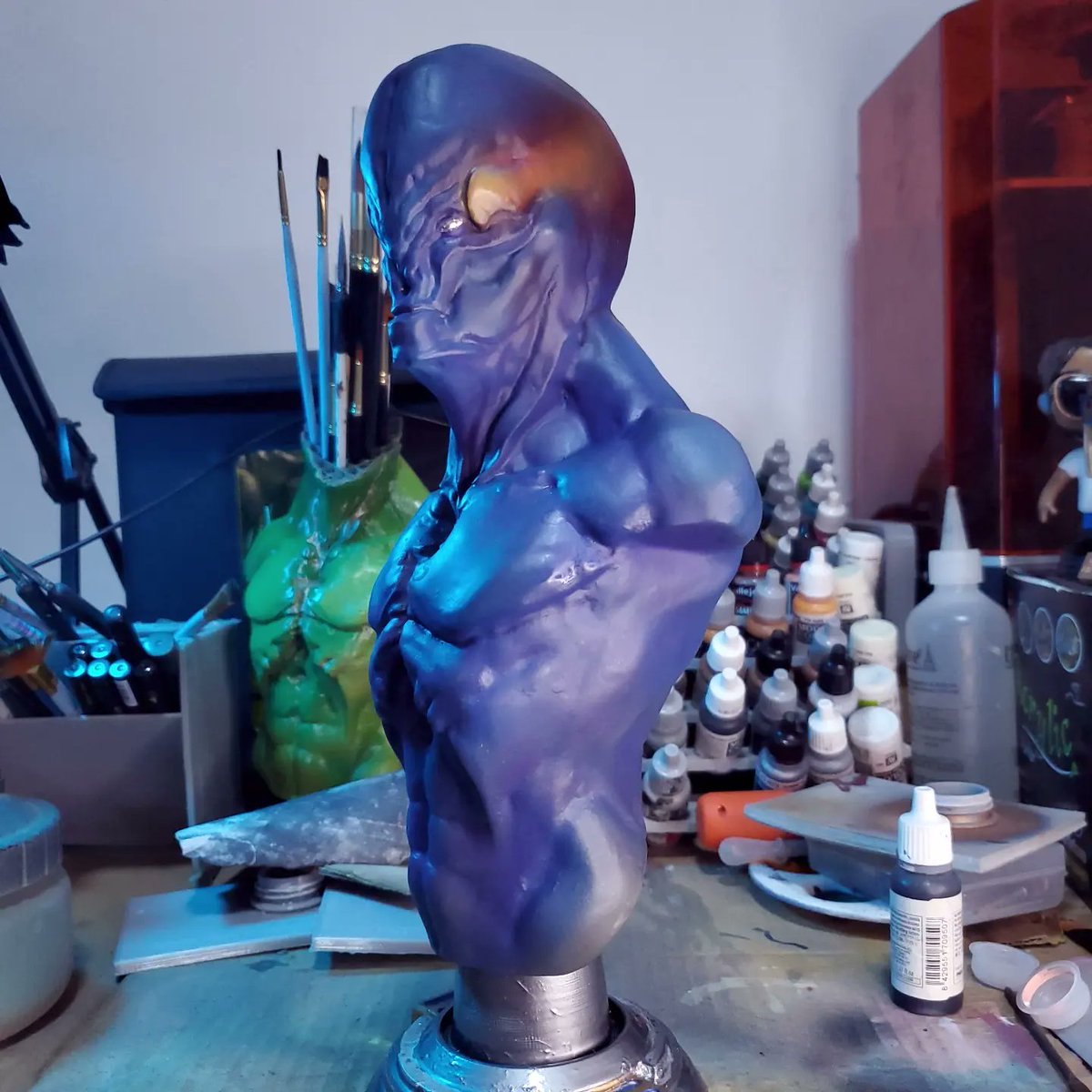 nini116's tweet photo. Original design in zbrush, print, pp, and paint by me. Hope ypu like it.
#NFTartist #NFTs #nftprint #3Dprinting # https://t.co/2S3bsigc1d
