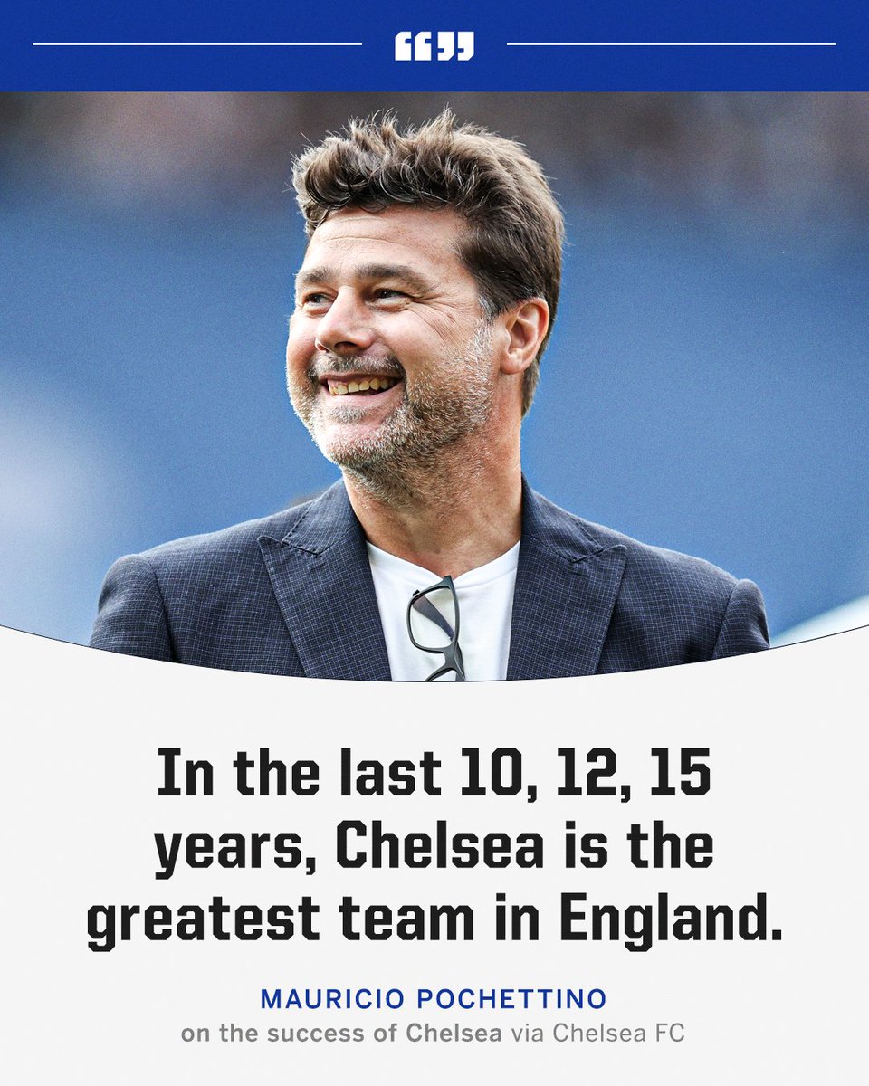 A big claim from Pochettino 👀