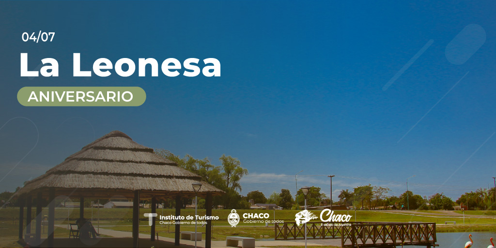 insturchaco's tweet photo. 🗓️🎈 ¡Felicidades a los vecinos y las vecinas de #LaLeonesa en un nuevo #Aniversario de la localidad!
#SomosTurismo #ChacoCrece #ChacoCelebra #FelizAniversario https://t.co/b1Nk0SLjxL