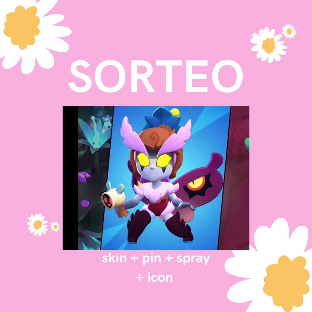 mafertejeda10's tweet photo. 🦋#DarkFairyJanetGiveaway🦋
3 SKINS + SPRAY + ICON + PIN

✨requisitos✨
- SEGUIR A 
@mafertejeda10 🩷
@saraatejeda1 🤍
- DAR RT Y LIKE 🔁
- MENCIONAR UN AMIGO🫂

GANADORES 10/07/2023 suerte a todos 🍀 #BrawlStars https://t.co/blkHJ5bNEG