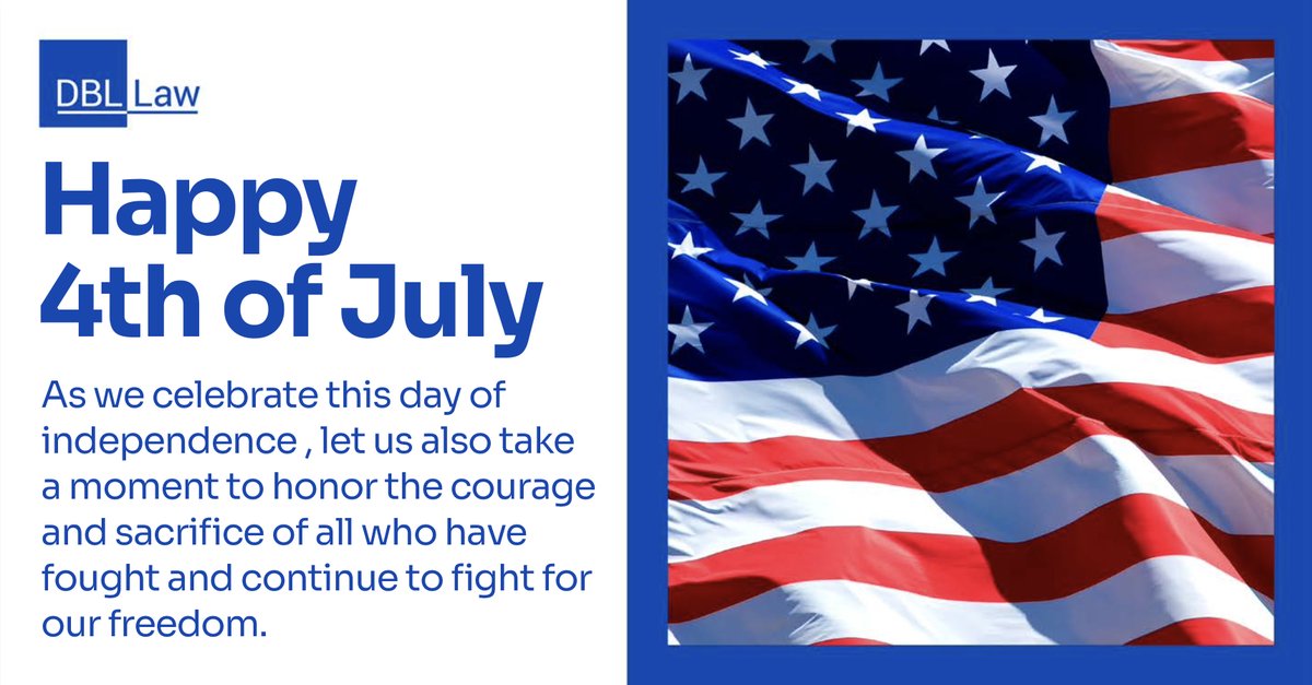Wishing everyone a happy and safe 4th of July!
