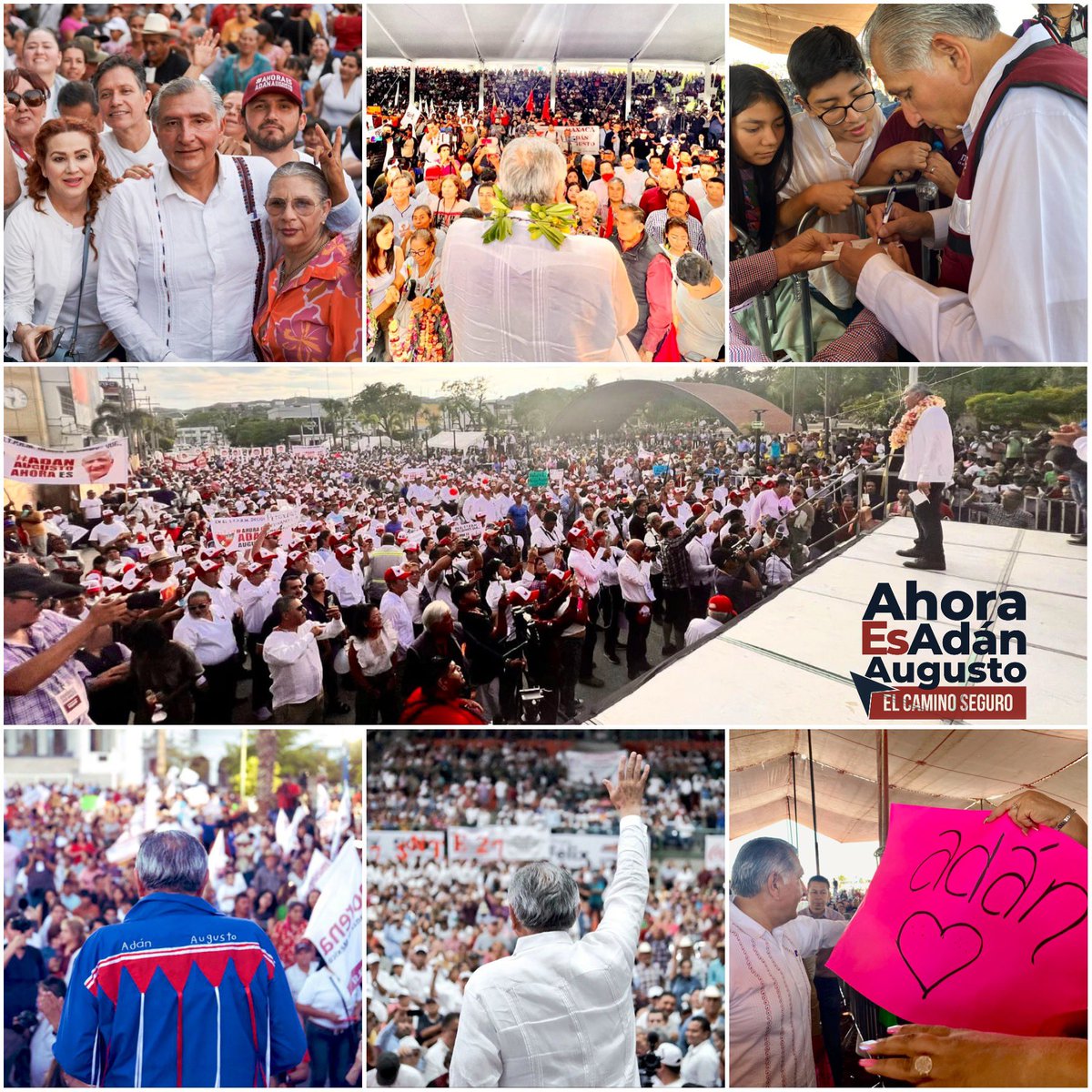 ParaisoCon's tweet photo. ☝🏻Cada día más #Agusto con @adan_augusto #ElCaminoSeguro en la continuidad con cambio #AhoraEsAdánAugusto💯 https://t.co/w2Mku0rljd