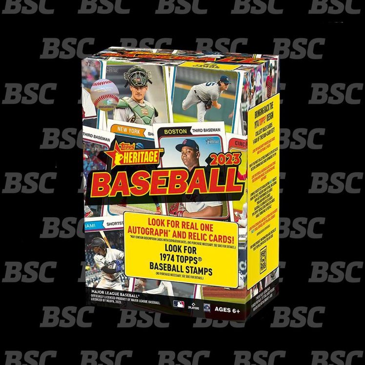 buysportscards's tweet photo. Want to win a 2023 Heritage Blaster?

- Follow @BuySportsCards
- Retweet this Tweet

Winner selected 7/4 @ 9pm EST; we will not DM links. US address only!

Checkout https://t.co/2CAHIIwdKh to support more giveaways! 🙂 https://t.co/F3LQjXMIyN
