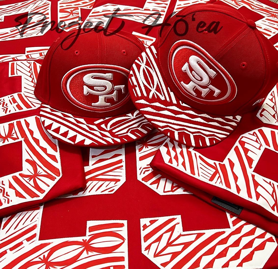 ProjectHoea's tweet image. HUF customized jerseys all colors, up to 5XL available for preorder! Chat and with promise kickoff due to shipping time to me, but get yours now for the majority of the season! #FTTB  #bayarea #sf #SanFrancisco #niners #ninerfaithful