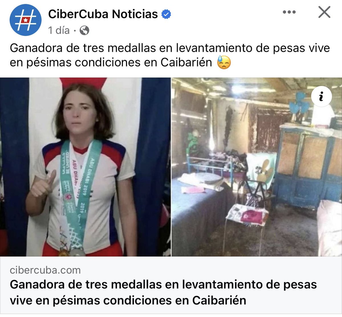 unguajirocubano's tweet photo. ¿Ya entiende “la izquierda” latinoamericana y europea y cubanólogos de todos los rincones del planeta las razones por las cuales nuestros atletas abandonan y escapan cuando tienen oportunidad?; que nos quedamos sin médicos, sin profesionales, sin familias, sin jóvenes, sin país. https://t.co/YfuwOwKvre