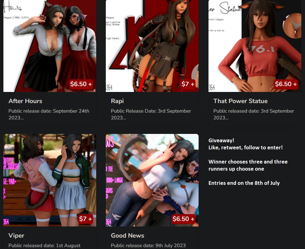 SB_XIV's tweet photo. Giveaway for hitting 2k members in my discord!
Like, RT, follow to enter. 
Winner chooses three and three runners up choose one from my store
Entries end on July 8th https://t.co/DBuCfbfWyy