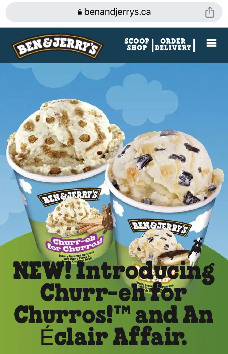 Kulbabs29's tweet photo. @BenJerryCanada You shame Canadians while simultaneously trying to use Canadianisms to sell to Canadians. Go ahead and leave. And give any land you’ve set up shop on back to those who it was ‘stolen’ from. Go home. https://t.co/0F8MCklz93
