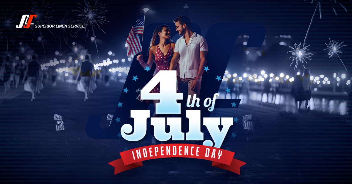 We’re proud to be American. 🇺🇸 Happy #4thofJuly from Superior Linen!