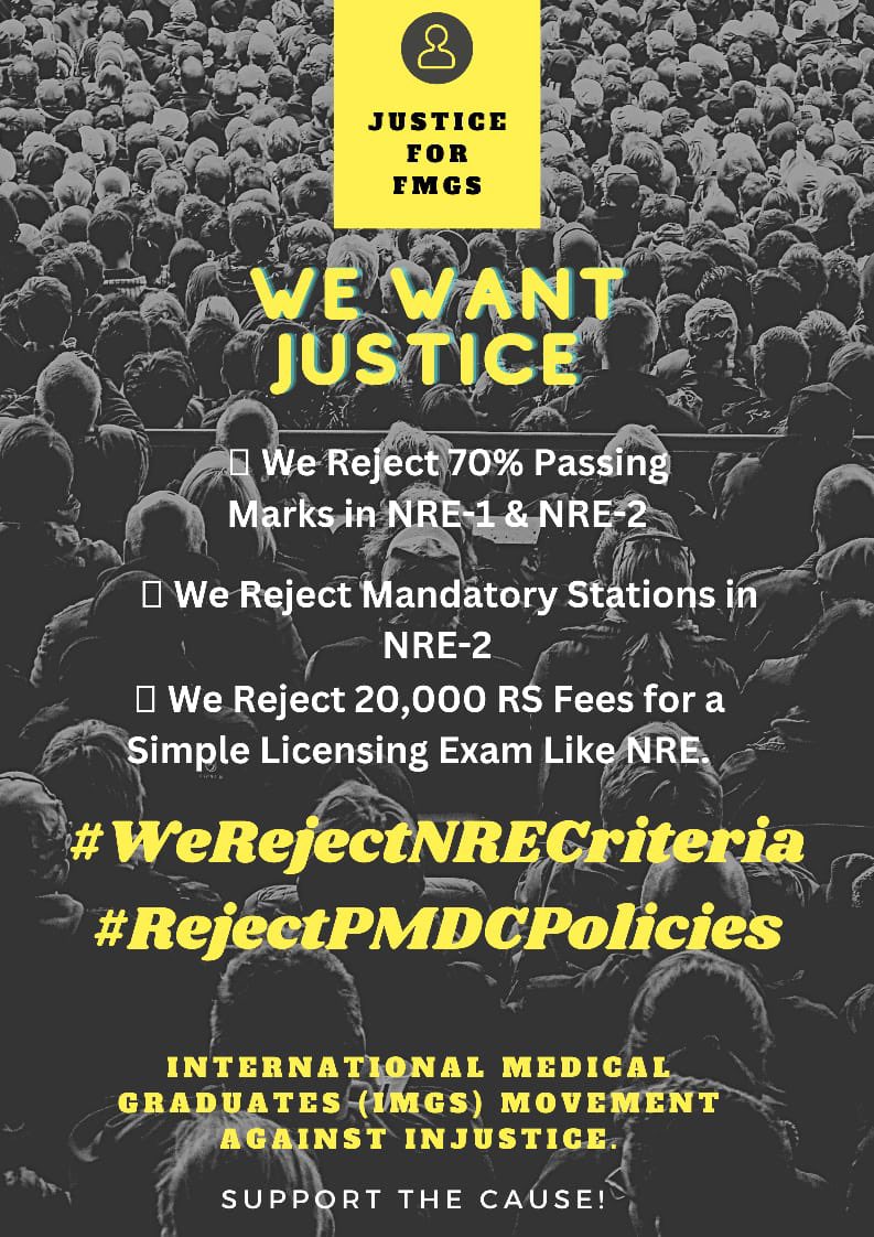 MashoodAnsari11's tweet photo. This is one of the biggest reason why doctors are leaving Pakistan
Too much discrimination. 
#werejectNREcriteria 
@A_Qadir_Patel 
@BBhuttoZardari 
@PMDC_org https://t.co/SKxm4pzi8J