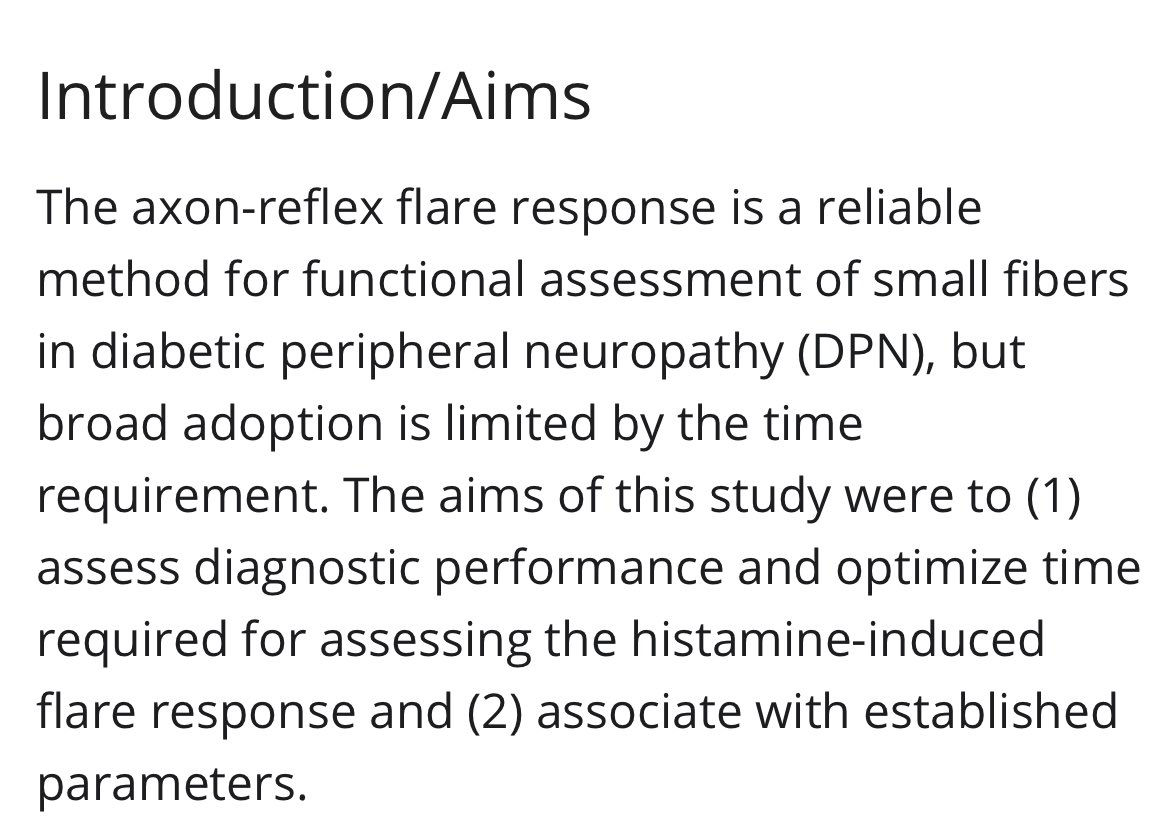 NielsEjskjaer's tweet photo. Our 8th #MEDONproject
#Diabetes #Neuropathy publication
“Axon flare response is as sensitive as QST and CCM in distinguishing T1D+DPN from T1D-DPN”
-a new child in the class😉
▶️ FULL TEXT https://t.co/O26Eq7rDa5
▶️ https://t.co/XjdImIGJan
#StenoNord #SDCN @AalborgUH @Reg_Nord https://t.co/7HK5Bi5SpS