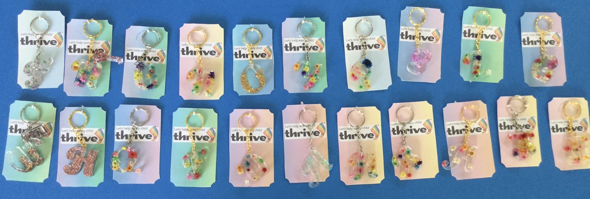 DeltaPheasantB's tweet photo. Summer Fayre ready with our fantastic handcrafted resin keyrings😁#pba #thrive #resincraft #summerfayre https://t.co/WeSc1xECT0