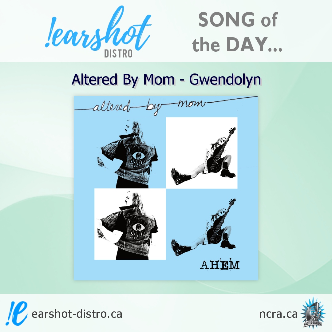 The #EarshotSongOfTheDay is 'Gwendolyn' from @AlteredByMom - the kind of writing, performing & recording by this #Toronto duo that breaths new life into the tired 4 chord world of indie/power pop. More: alteredbymom.com #earshotdistro #musicdistro