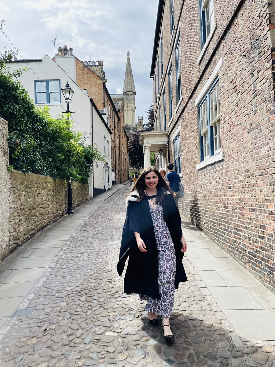 That’s been some day at #DUcongregation. Congratulation to the wonderful @izzijsay on her graduation from @durham_uni Watch out Westminster!