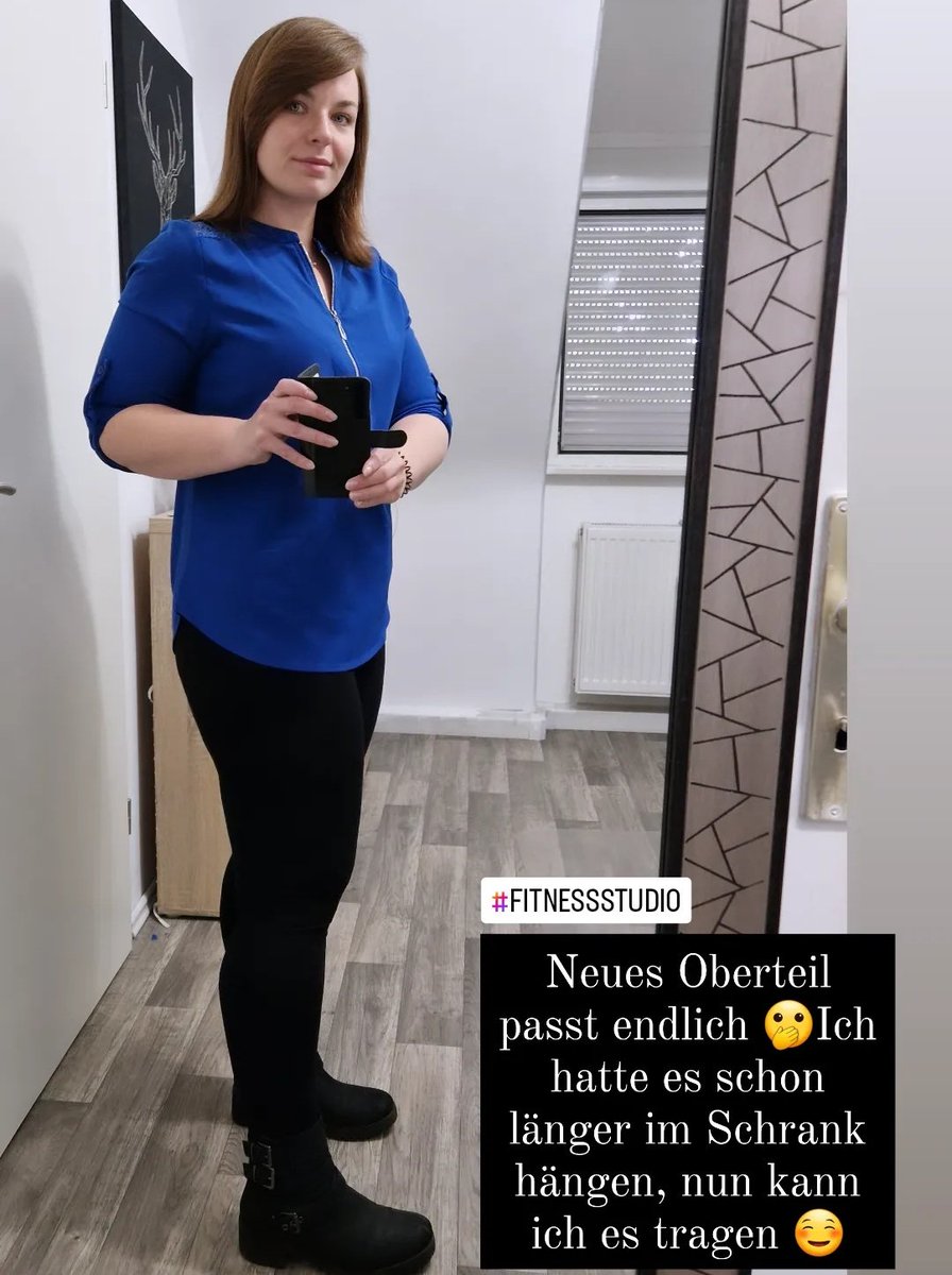 Es ist so ein tolles Gefühl, wenn man Kleidungsstücke anziehen kann, die zuvor nie gepasst haben 🫢☺️