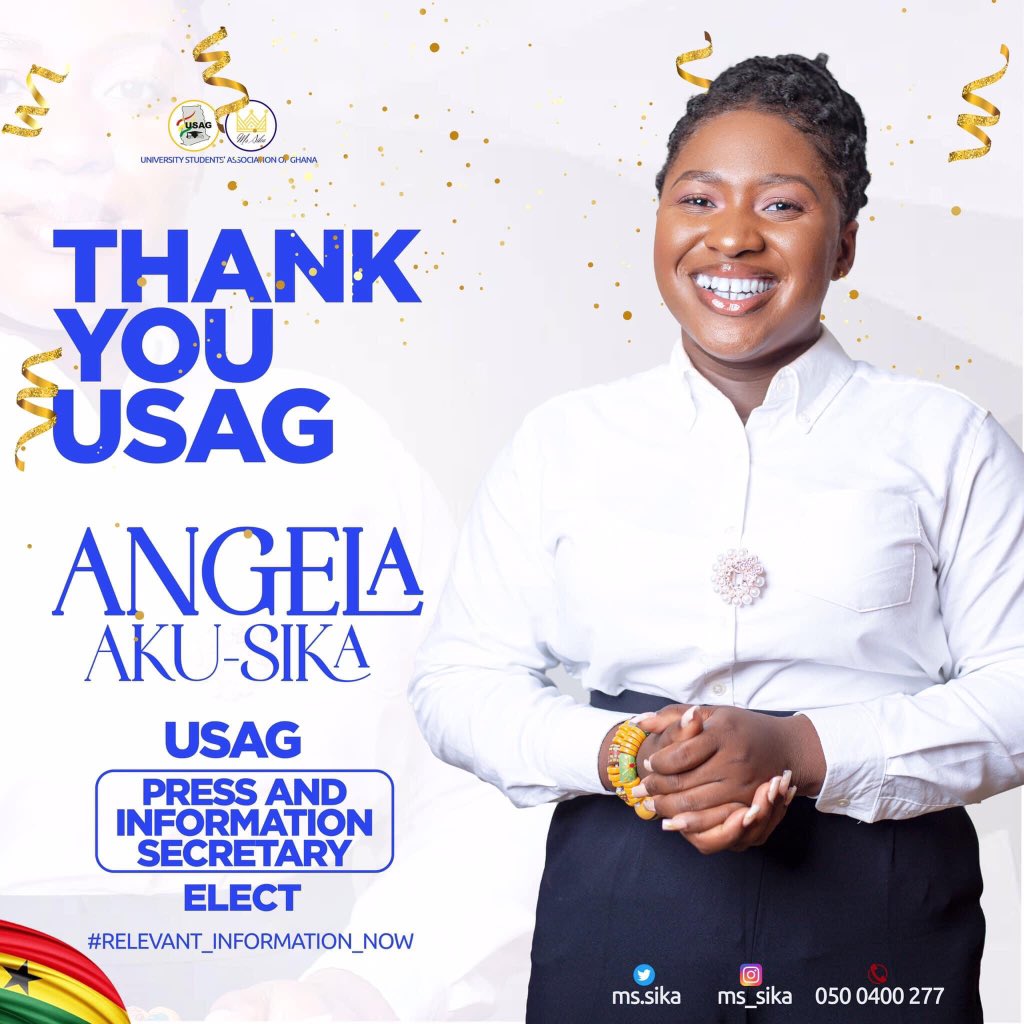 ms_sika_'s tweet photo. Exactly a year ago! Extremely grateful to the over 600 delegates from all the universities in Ghana.
“Madam PIS” has been possible due to your trust and unwavering support.
We’ll finish hard!!
Still #RelevantInformation Now! https://t.co/jv5AhoNoJC