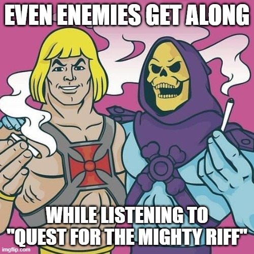 If you haven't checked out 'Quest for the Mighty Riff' yet, here are all of the links: Bandcamp: vhshorror.bandcamp.com/album/quest-fo… Spotify: open.spotify.com/album/6lnW4DYd… Youtube: youtube.com/watch?v=hD688c…