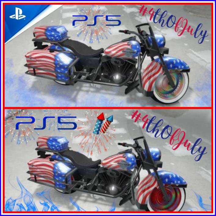 Arrestedisback's tweet photo. Happy 4th Of July Everyone! In Celebration We Are Dropping 2 Sovereign Bikes Created By @ItsOV1011 & Sosa! Also I'll Be Pulling Out The 4 Of July Facility\Nightclub\Underground Set From A Few Years Ago #GC2F #SC2F #GTA #GTA5 #gtafive #ps4 #ps5 #freemoddedcars #arrestedinmyavenger https://t.co/m0WLN6pTD9