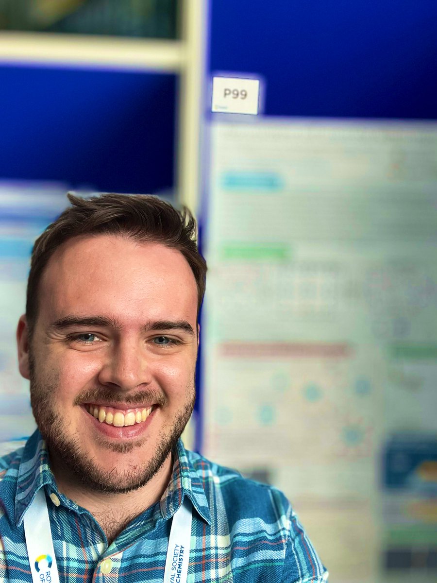 JamesDNicholas's tweet photo. Happy to be presenting my #materialschemistry poster at @RoySocChem #MC16 conference this afternoon! Come to board P99 in the Future Materials section to find out more about our work towards “Non-covalent self-assembly within microfluidic environments”! https://t.co/PdFw8fpRSF