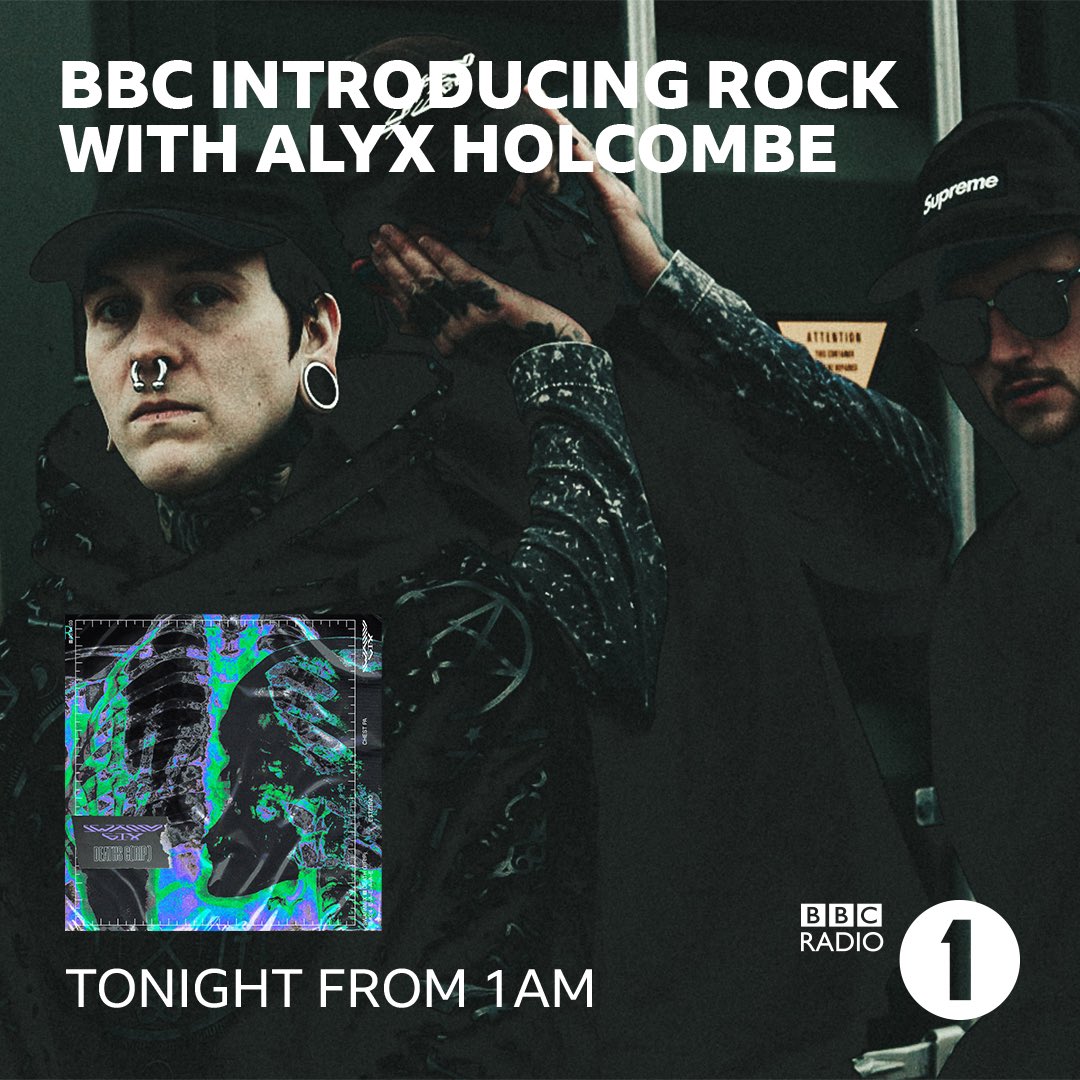 DEATHS G(rip) is available on all streaming platforms and the amazing @AlyxHolcombe is spinning it tonight from 1am on @bbcintroducing JOIN THE SWARM! FFO #ghostemane #suicideboys #korn #limpbizkit #numetal #trap #trapmetal