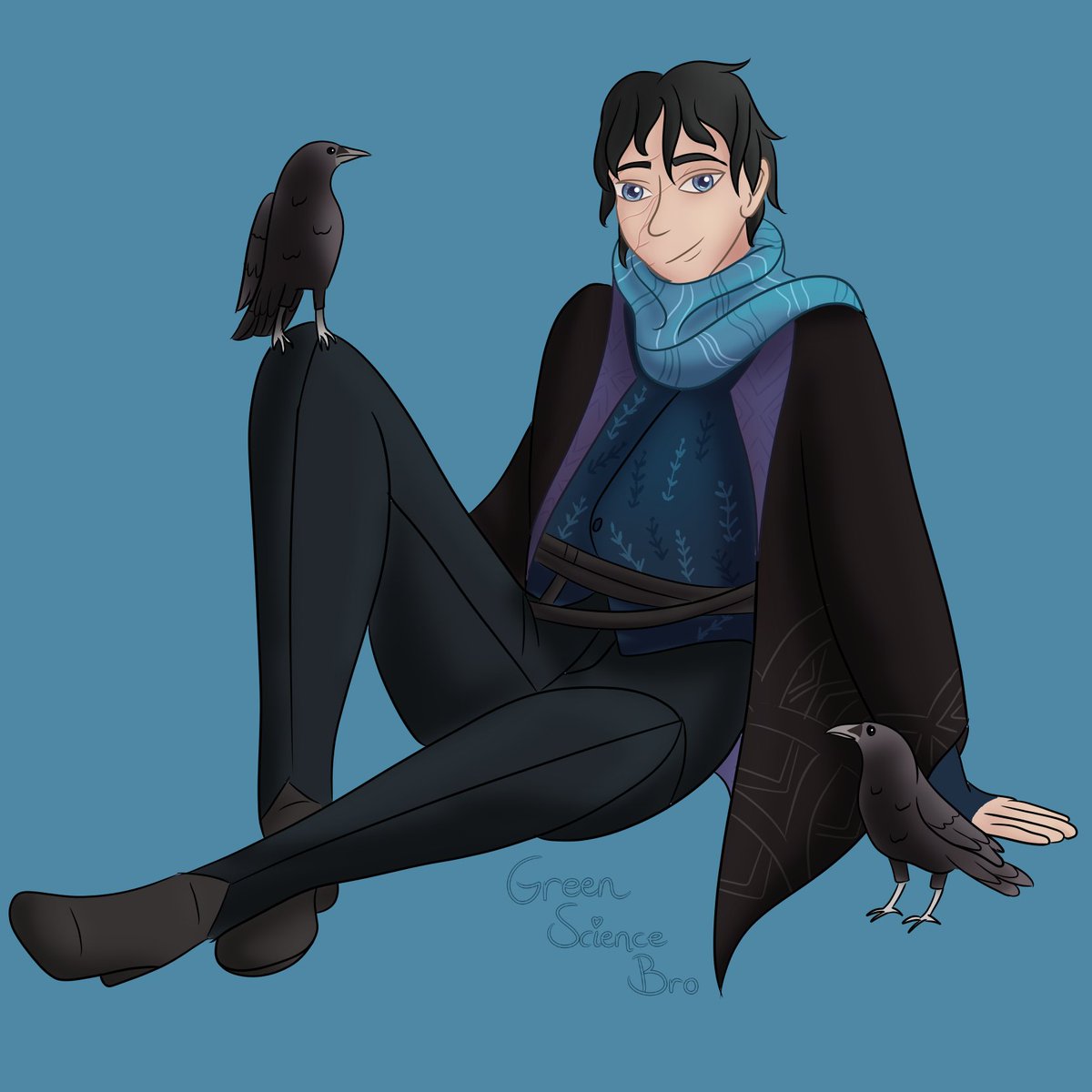 GreenScienceBro's tweet image. First art fight attack for @TheEldritchEvil &amp;lt;3