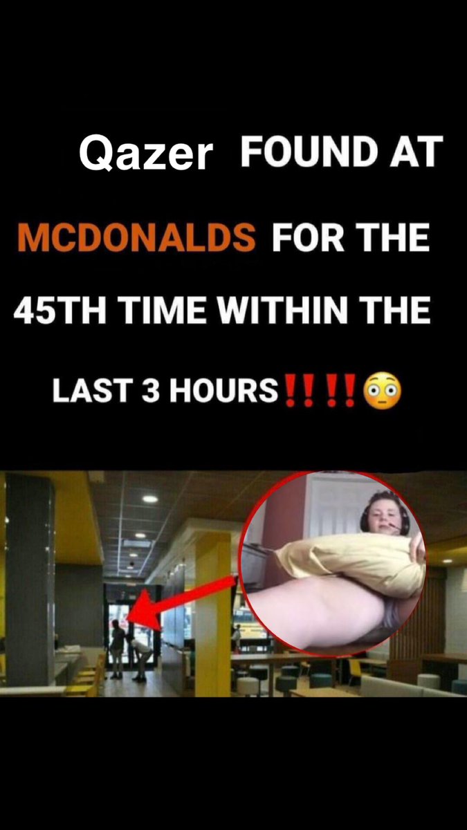 <a href="/Qazer86/">Qazer</a> @iSe7en1 Behave Mr.Mcondalds with herpes