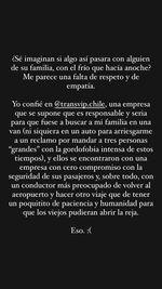 Ayer #Transvip dejó botados a mis viejos en la reja del pasaje en el que viven con sus cosas y a todo el frío a la 1 de la mañana. 
Así fue. Porfi compártanlo para que ni ustedes, ni sus familias, pasen malos ratos como este.