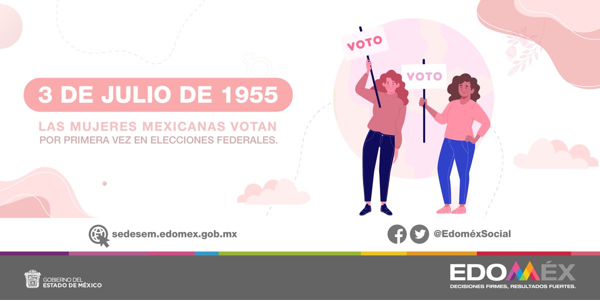 Bren_Alvarado's tweet photo. Un día como hoy de 1955, las mexicanas ejercimos, por primera vez el derecho al voto en un proceso electoral; tomando nuestro lugar como parte de la democracia, avanzando en la equidad de género y reconociéndose nuestra importancia en la sociedad. #DíaDeLaEmisiónDelVotoFemenino https://t.co/mS1pPO9hec