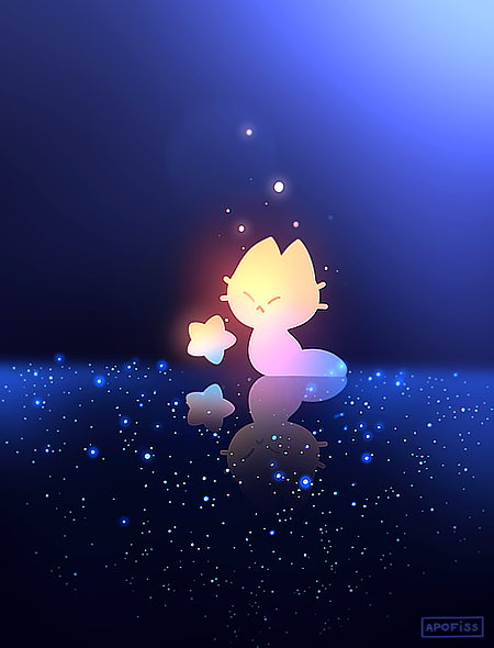 apofissx's tweet photo. Starveil! ✨🌟 Mobile wallpaper size available for all Tier $3 patrons, link in bio! ^_^ https://t.co/kQ0x4bjlSX
