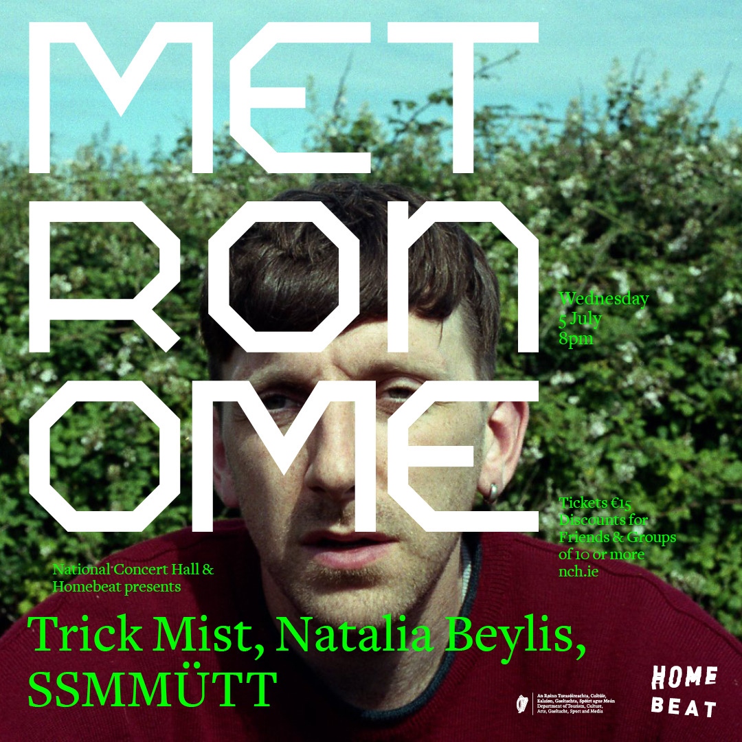 METRONOME | This week Are you joining us for our mid-week METRONOME boogie at @NCH_Music? The time is upon us (almost)! @TrickMist @SunkenHum & SSMMÜTT are taking the studio stage this Wed for an excitingly diverse & experimental programme. nch.ie/Online/default… See u there!