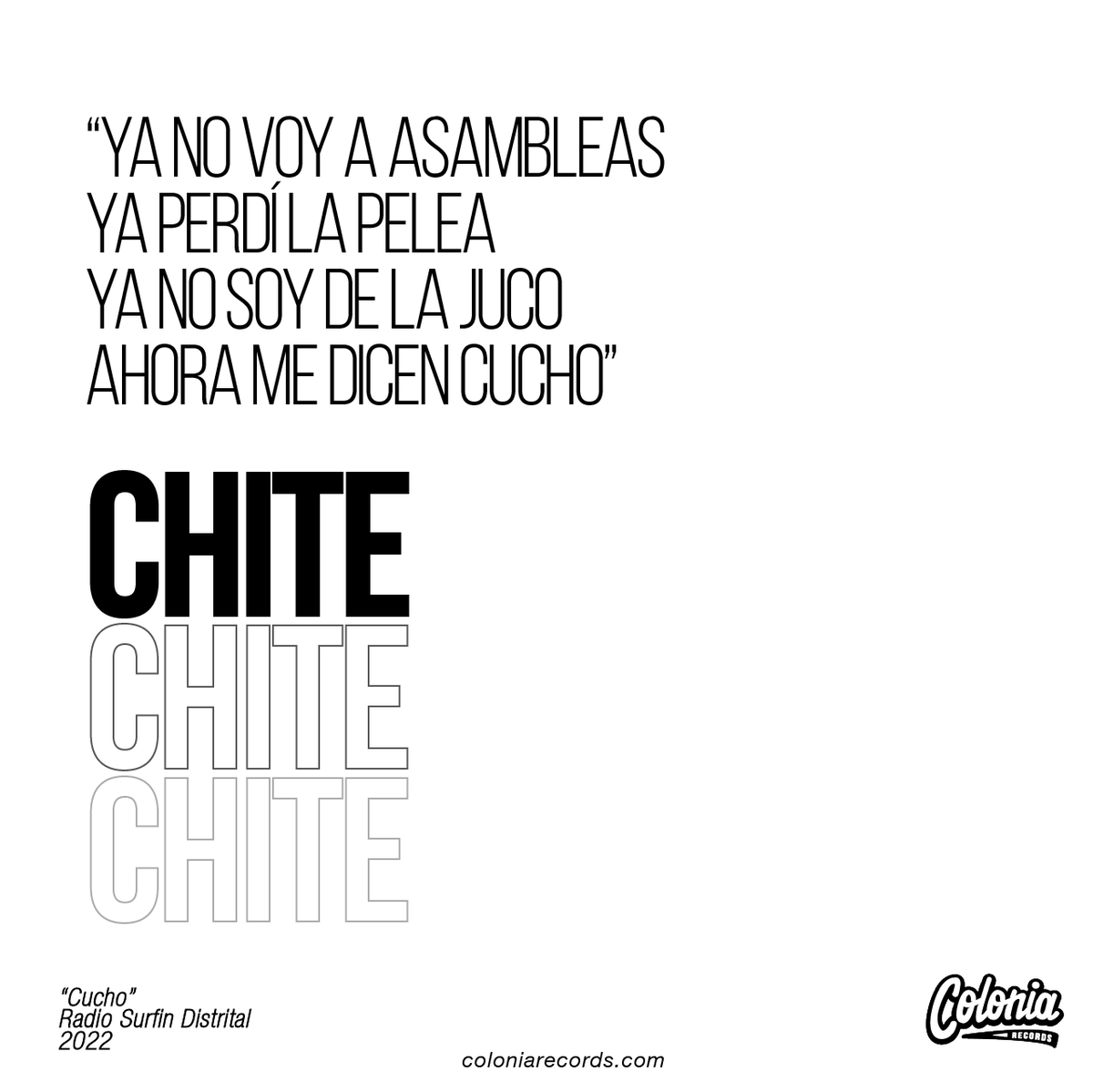 ColoniaRec's tweet image. El punk debería ser eterno... @ChitePunk

#SomosColonia #SomosMúsica #MúsicaColombianaParaElMundo