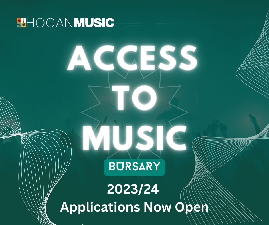 📣 It's finally here...the Access to Music bursary is now live and open for applications.  Spread the word... 🎶 hoganmusic.co.uk/accesstomusic