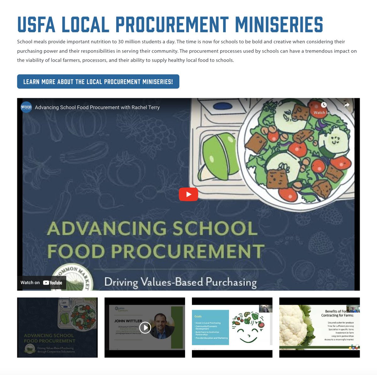 Last month, the Urban School Food Alliance brought together leaders from across the #schoolfood system to share the importance of partnerships + collaboration between school districts and local producers. Access the slides + recordings on our website now: bit.ly/3pAMetG